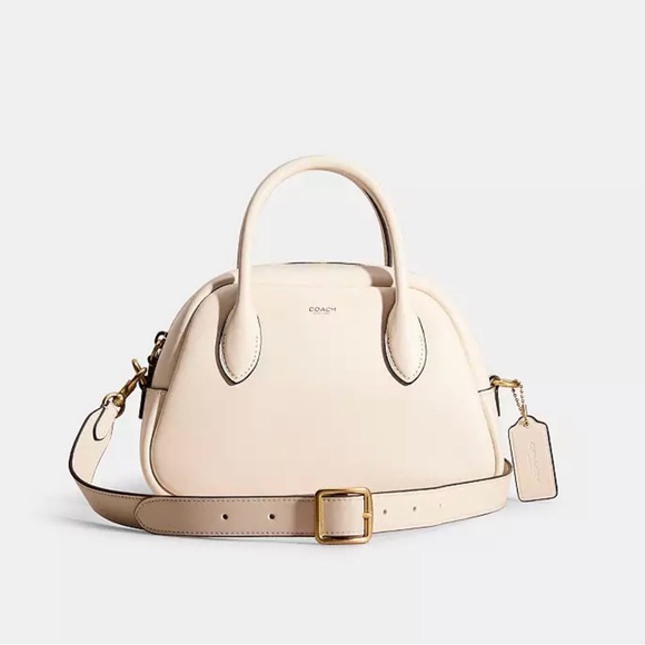 Coach bowling leather bag